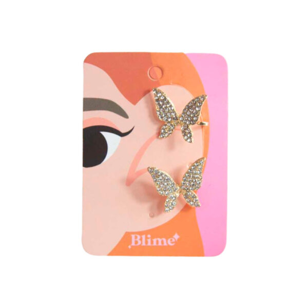 Earcuff butterflies