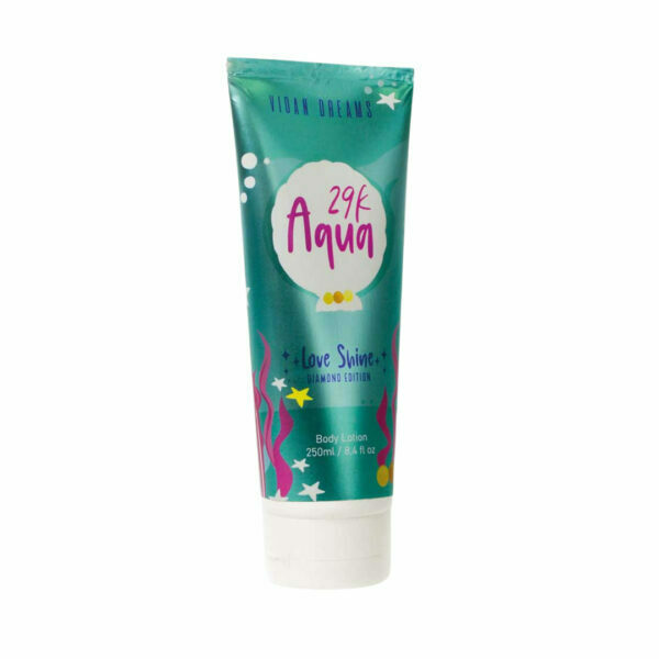 Shimmer body cream aqua dreams