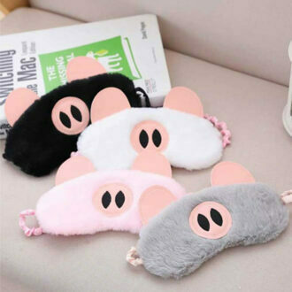 Sleeping eye mask pig