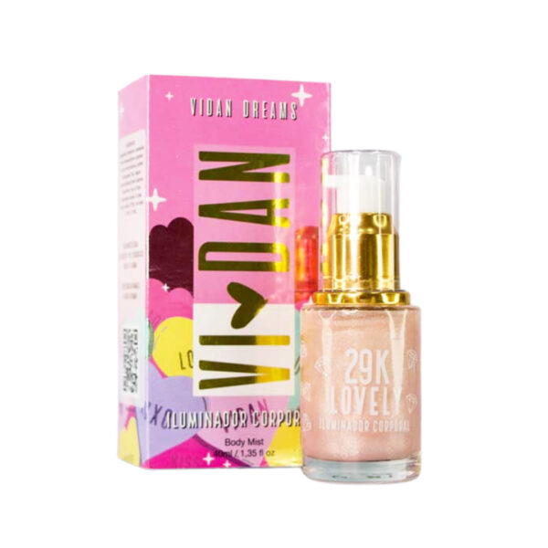 Iluminador corporal Vidan dreams en loción Lovely