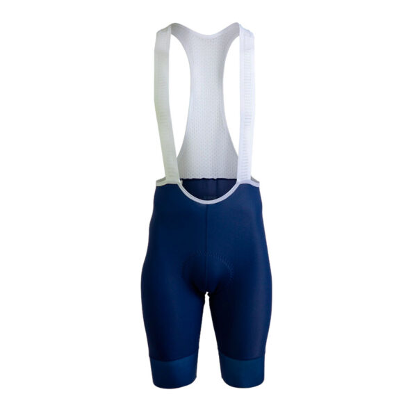 Pantaloneta ciclismo hombre KM100 New signature blue