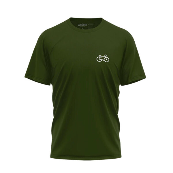 Men´s t-shirt green bike