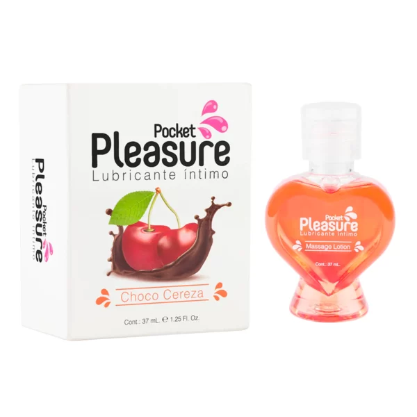 Lubricante intimo 37ml Choco Cereza| Pocket Pleasure